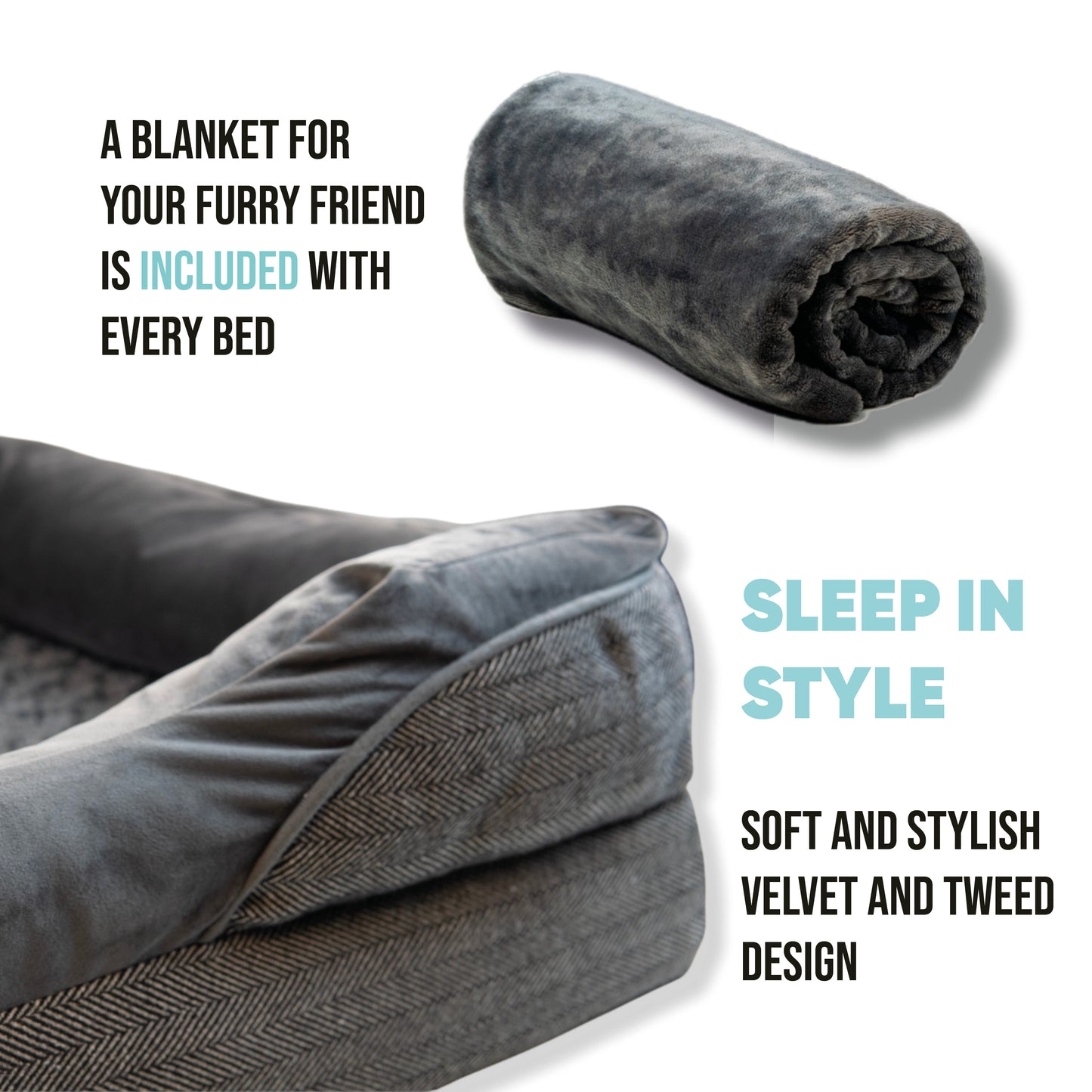 Luxury Orthopedic Dog Bed