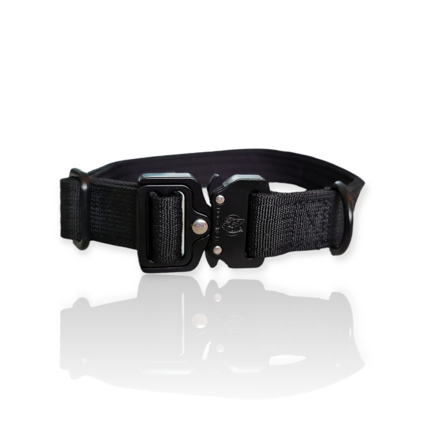 Everyday Dog Collar - Black  3.8cm/ 1.5"