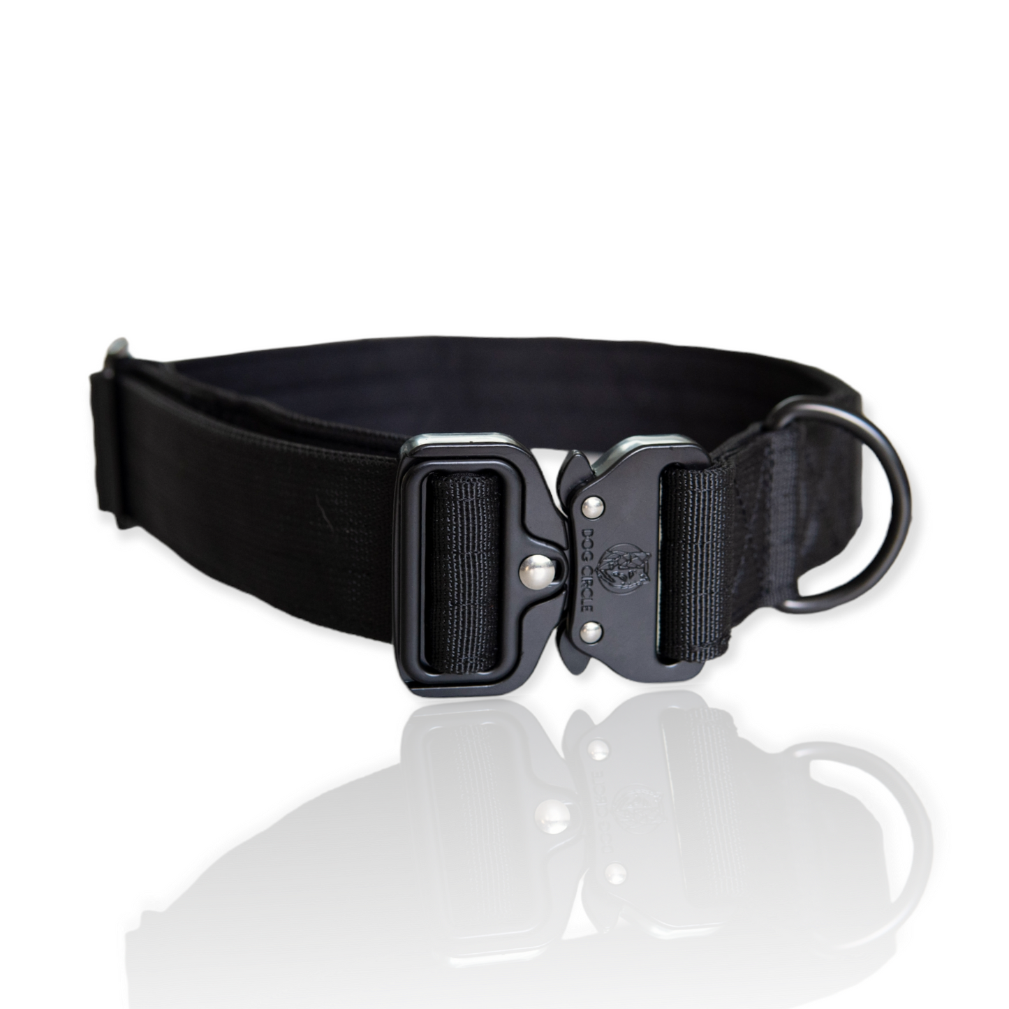 Everyday Dog Collar - Black  3.8cm/ 1.5"