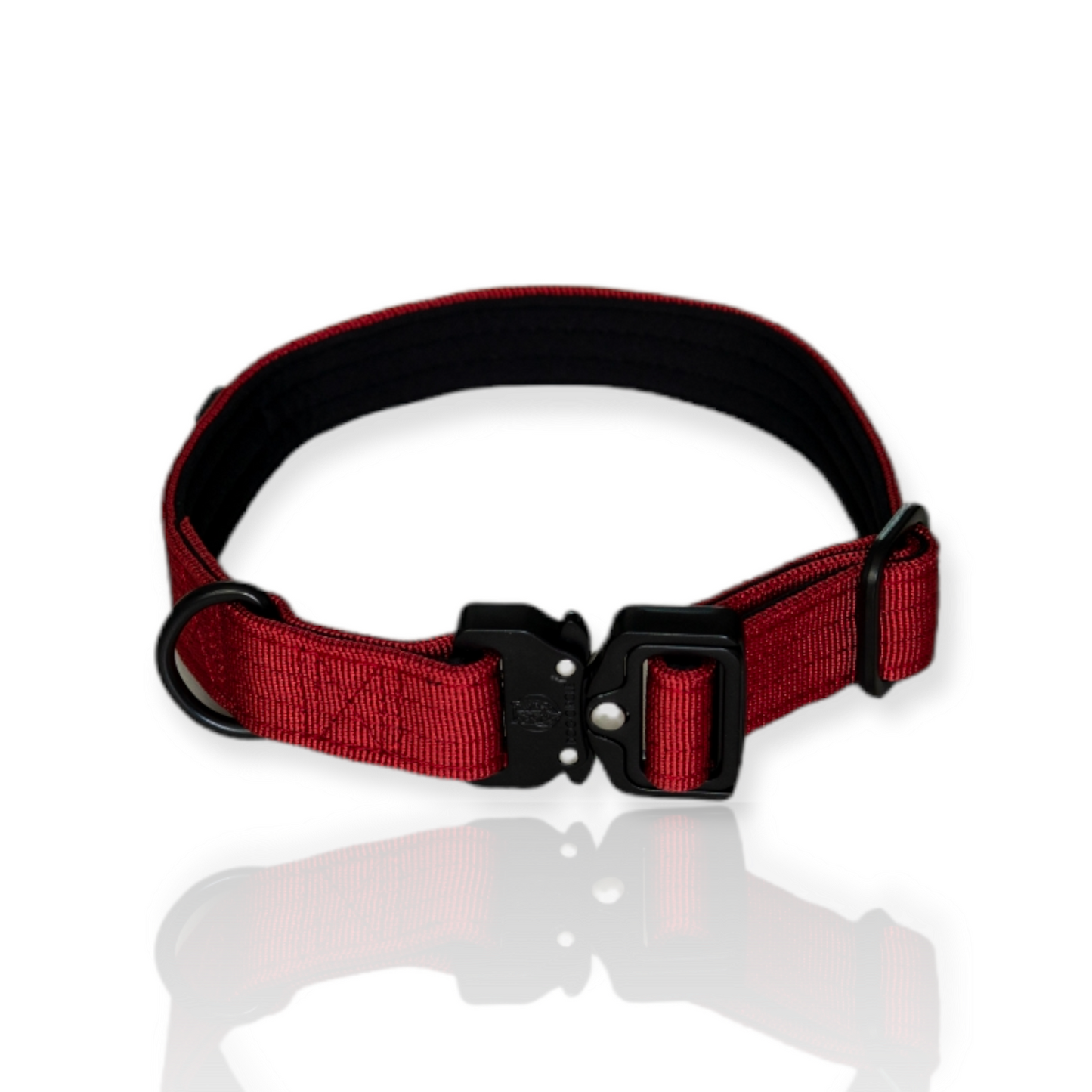 Everyday Dog Collar - Red 2.5cm/ 1"