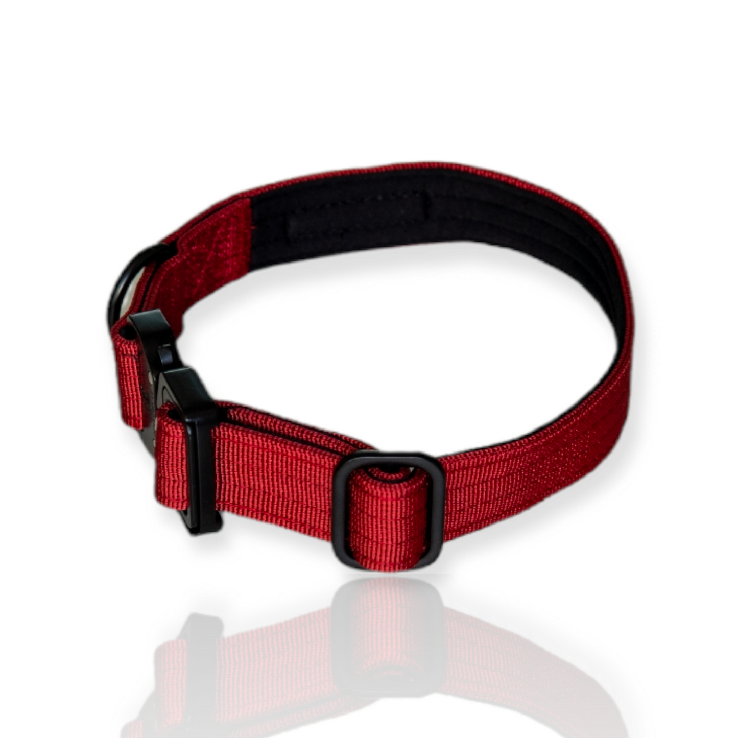 Everyday Dog Collar - Red 2.5cm/ 1"