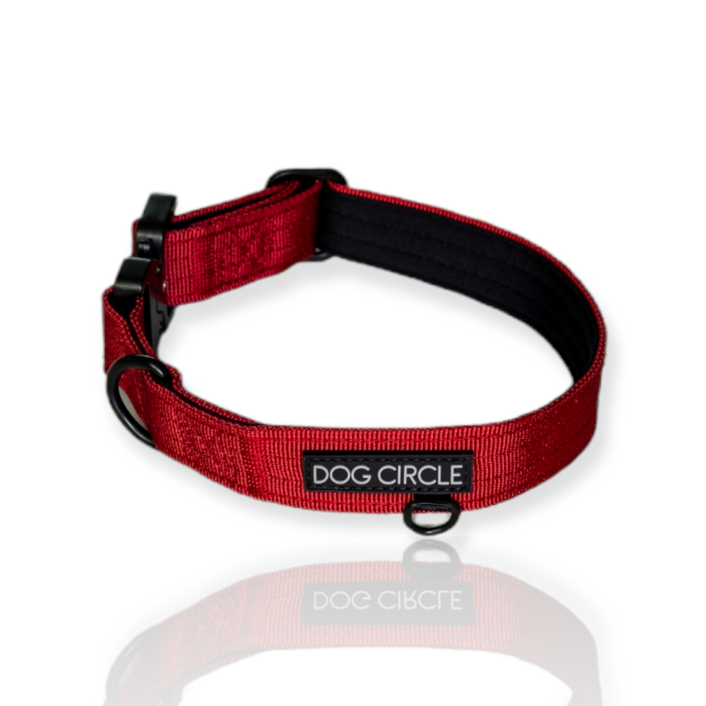 Everyday Dog Collar - Red 2.5cm/ 1"