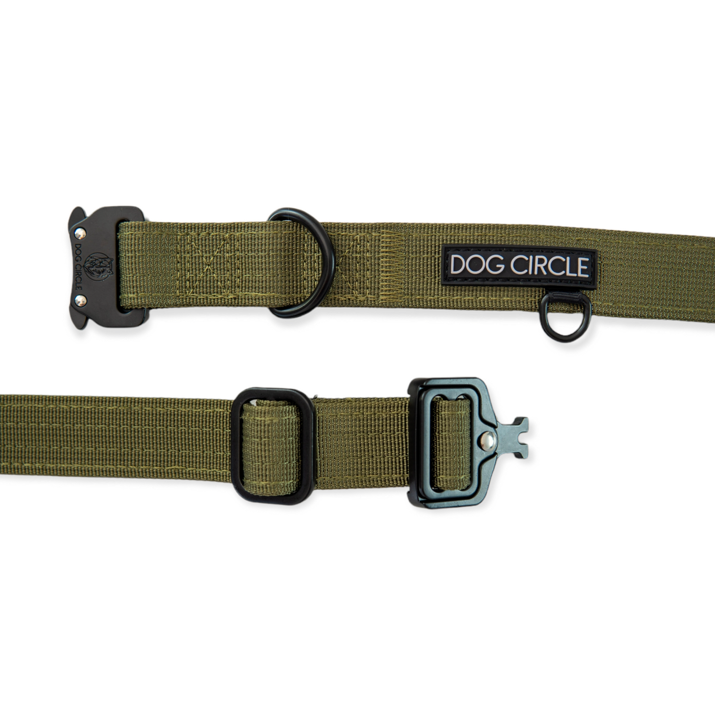 Everyday Dog Collar - Khaki 2.5cm/ 1"