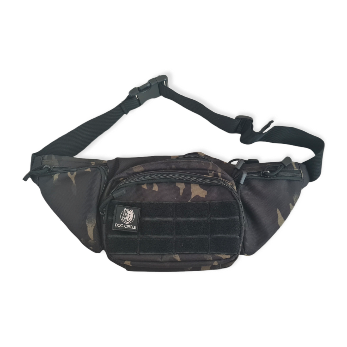 Tactical Dog Treat Sling Bag - Black Camo