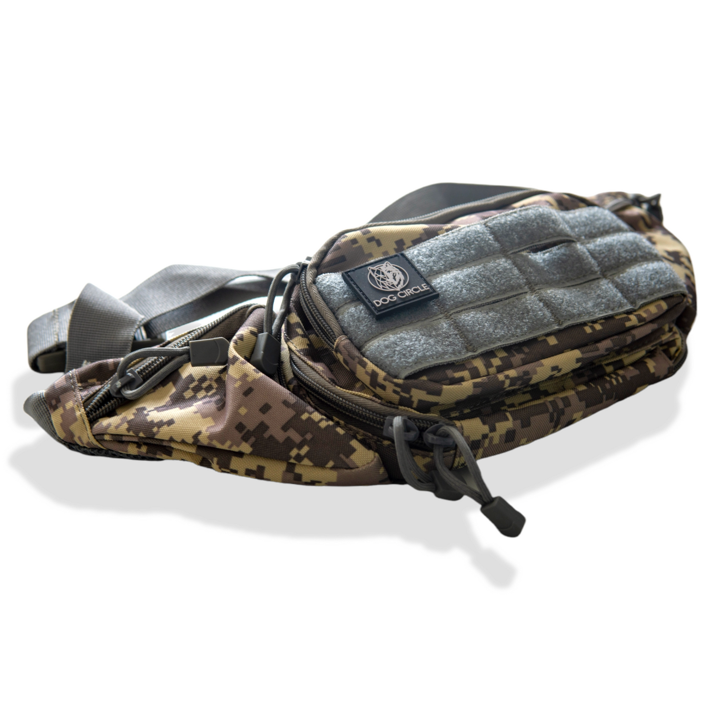 Tactical Dog Treat Sling Bag - Grey Camo