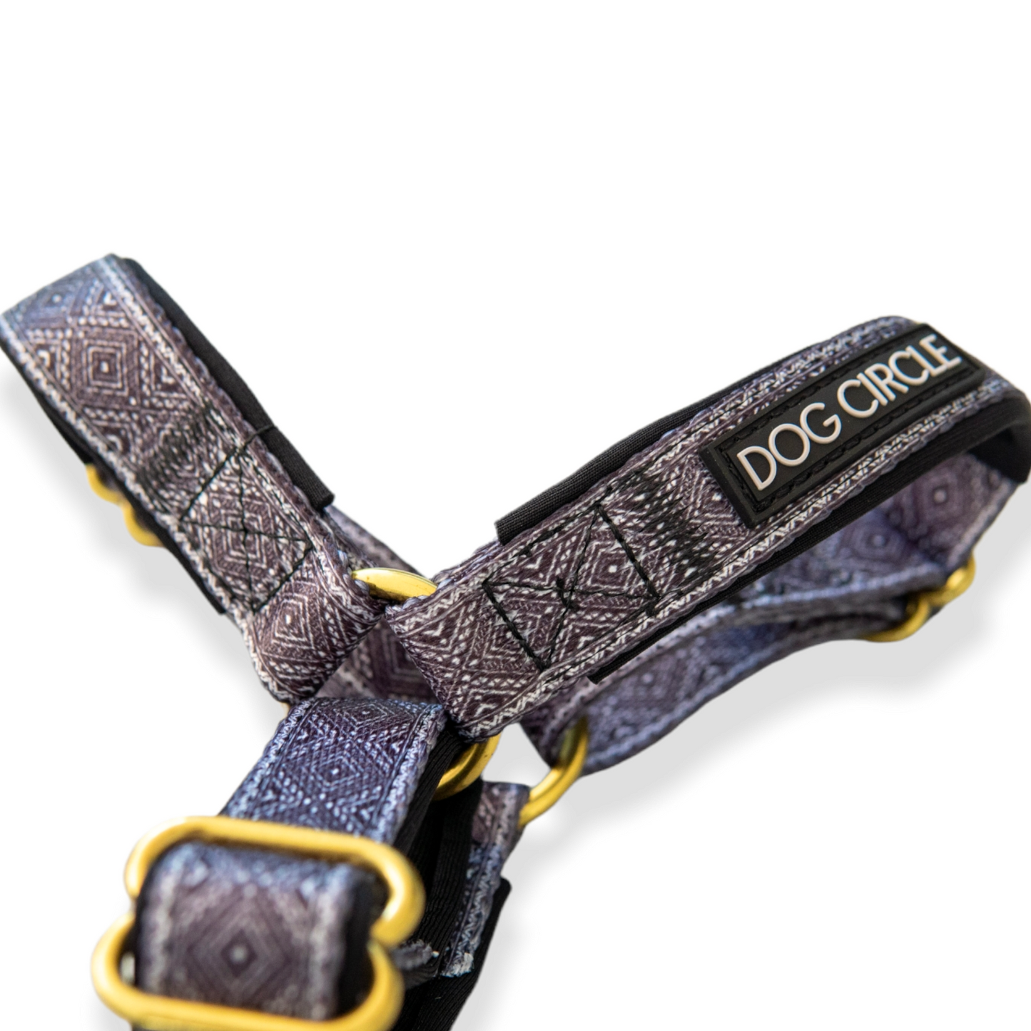 Dog Collar & Harness Set - Aztec